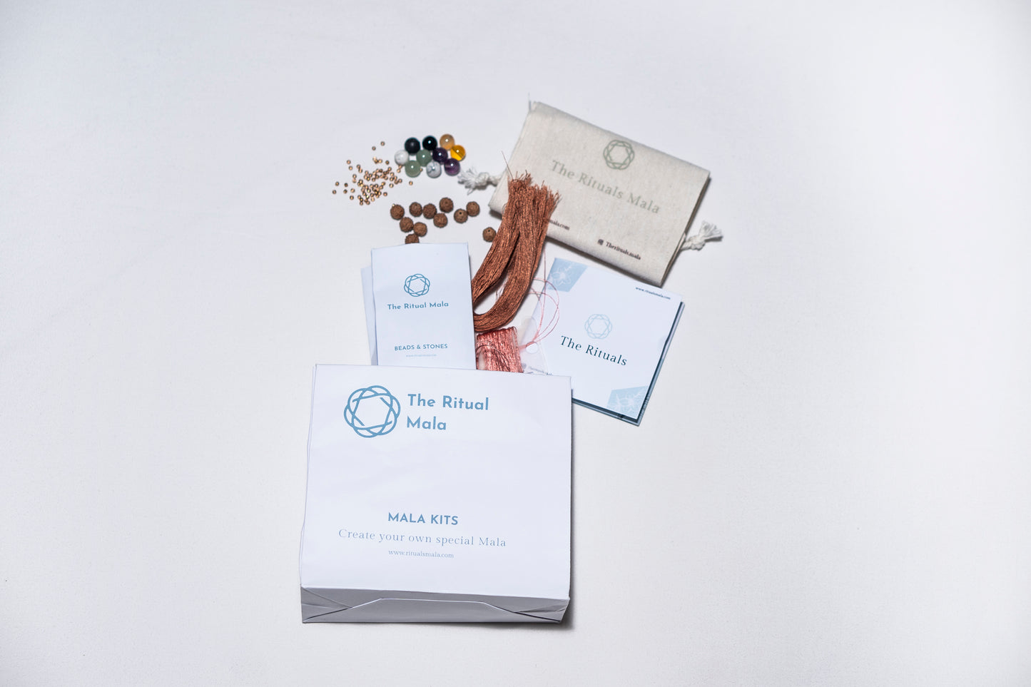 Abundance Mala Kit: Manifest Prosperity and Success-Create Your Own Mala at Home