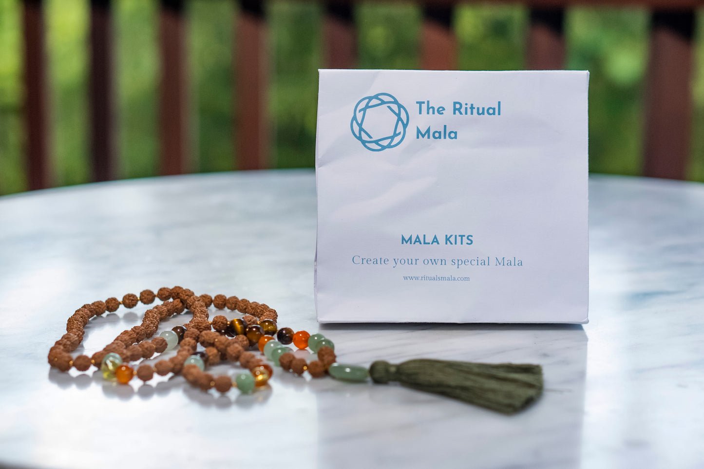 Abundance Mala Kit: Manifest Prosperity and Success-Create Your Own Mala at Home